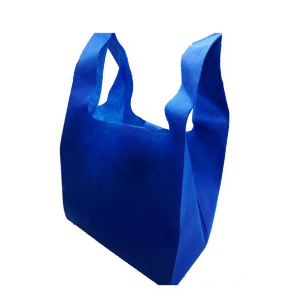 Eco-friendly Recyclable PP non woven bag T-shirt vest bag
