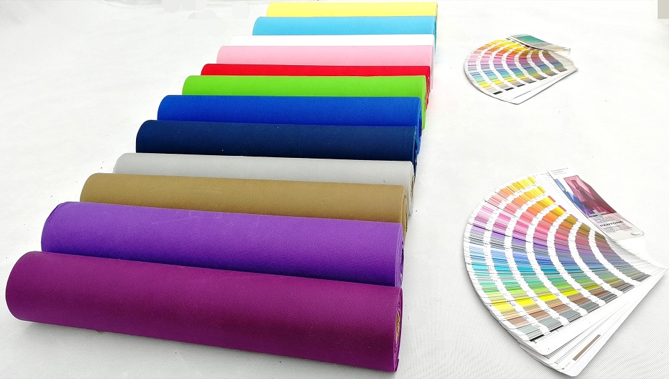 colorful embossed non woven fabric spot seller for sale-2