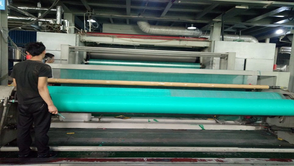 green nonwoven fabric producing