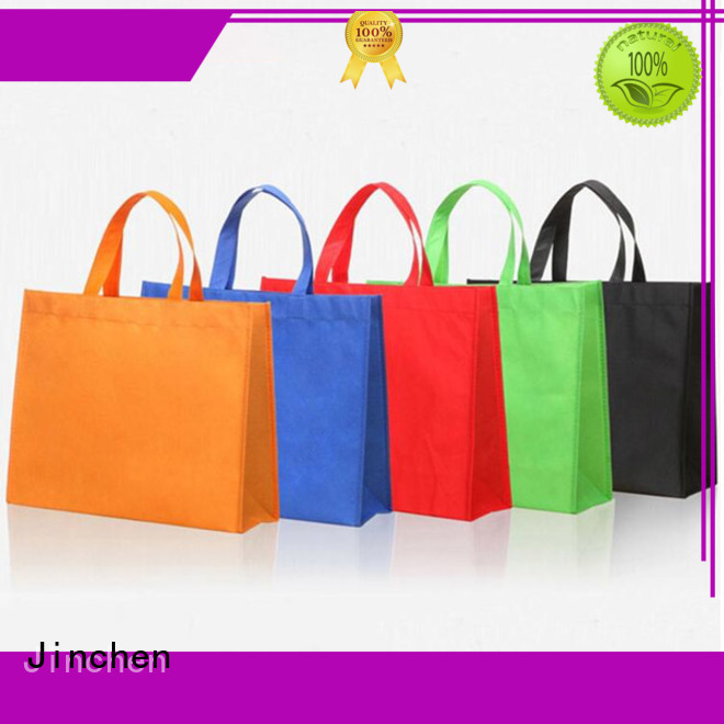 Jinchen tote u cut non woven bags package for shopping mall