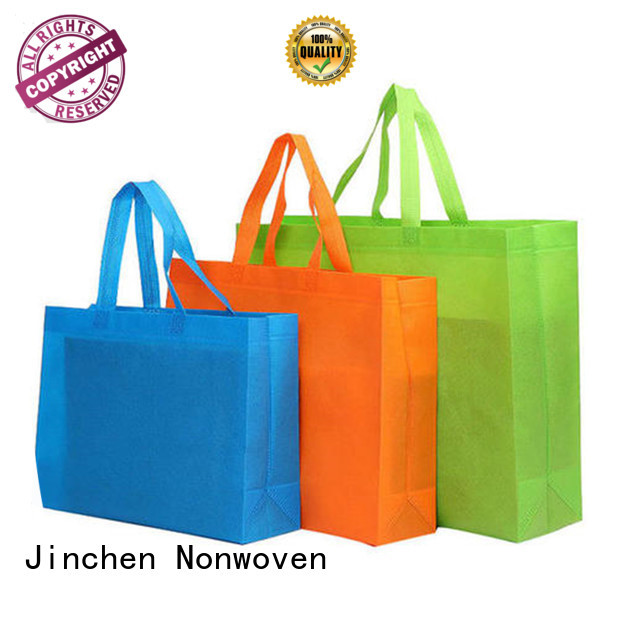 Jinchen non woven tote bags wholesale package for supermarket