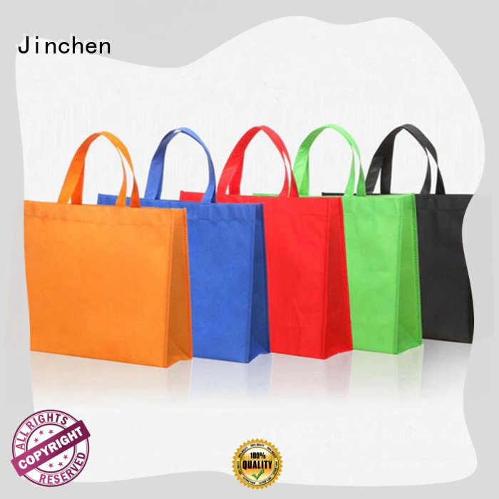 Jinchen eco friendly non woven tote bags wholesale package for sale