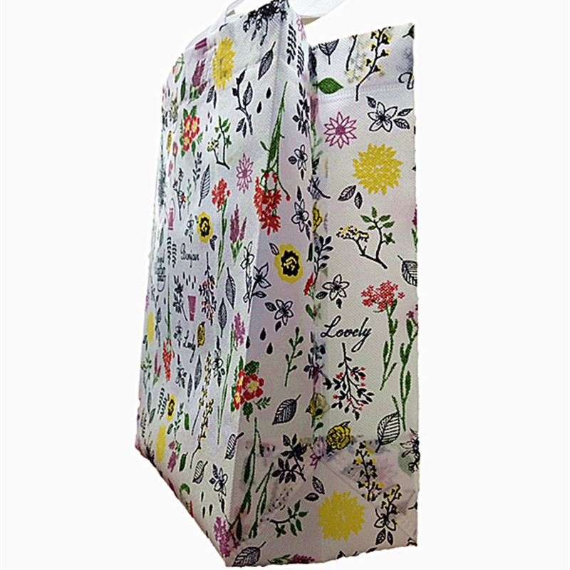 100%PP spun-bonded environmentally friendly packaging shopping bags for non-woven fabrics