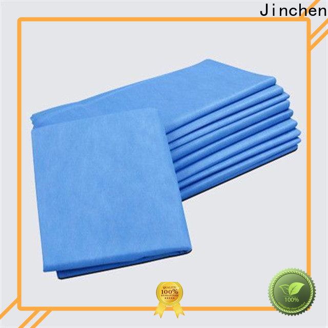 Jinchen non woven table covers with customized service for dinning room