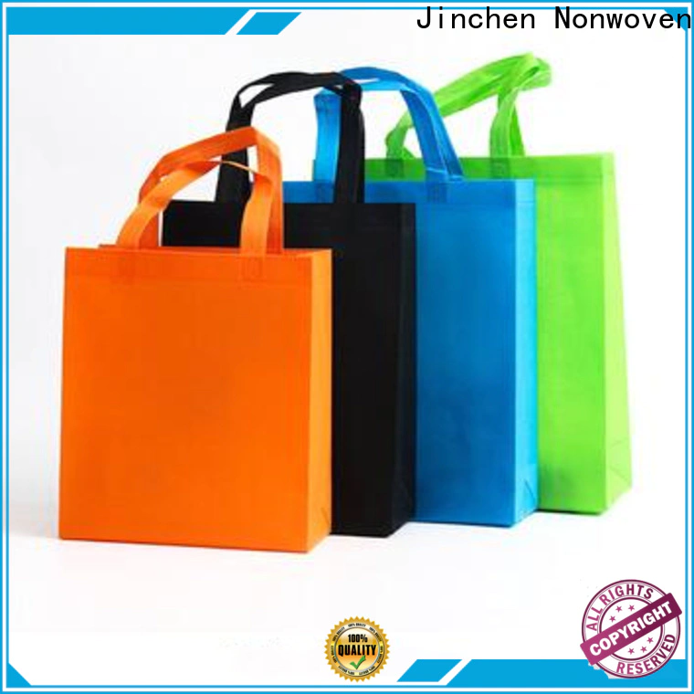 Jinchen top pp non woven bags supplier for supermarket