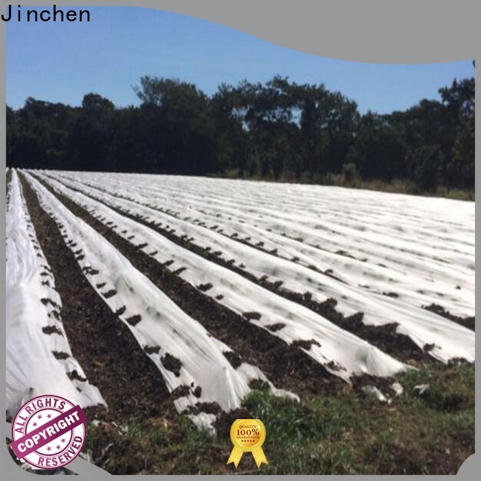 Jinchen best agriculture non woven fabric ground treated for greenhouse
