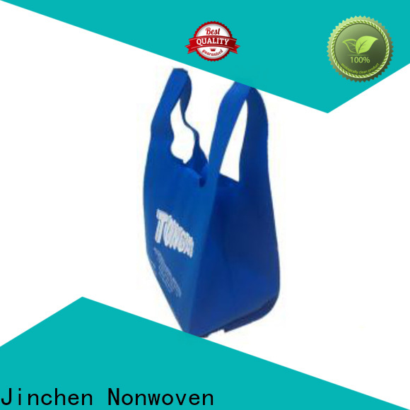 Jinchen non plastic carry bags with customized logo for sale