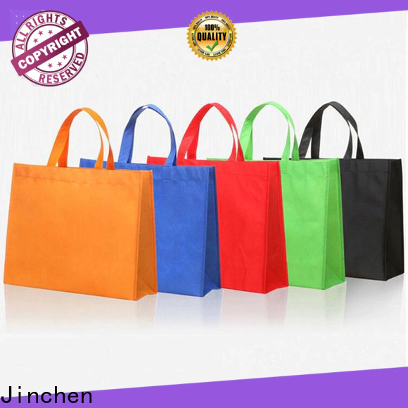 Jinchen best non plastic carry bags with customized logo for shopping mall