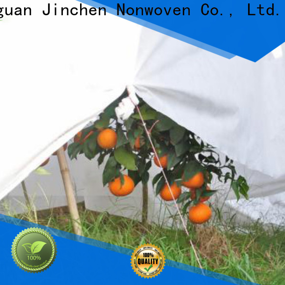 Jinchen professional agricultural fabric suppliers fruit cover for garden