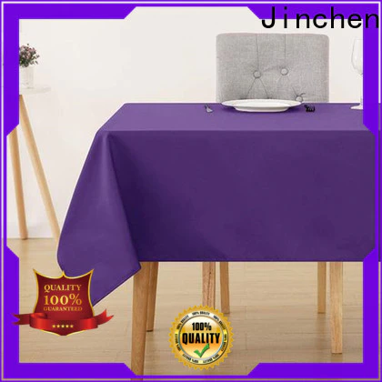 wholesale fabric tablecloths with customized service for dinning room