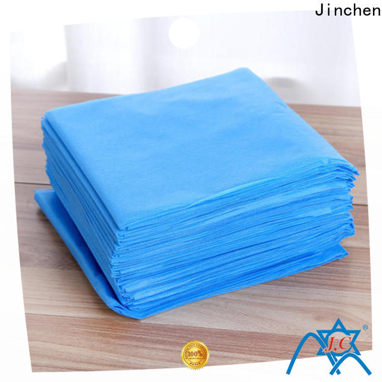 Jinchen virgin pp spunbond non woven fabric cloth for furniture