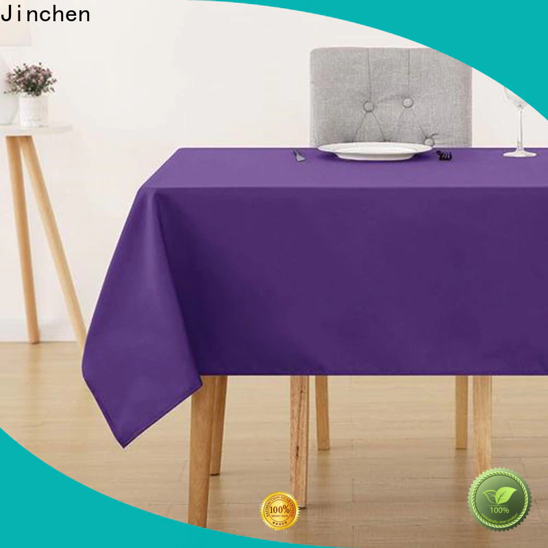 Jinchen custom non woven cotton trader for dinning room