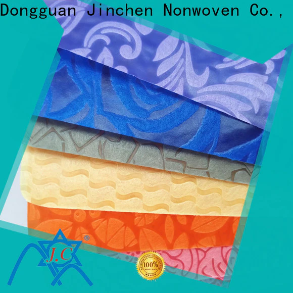 Jinchen non woven printed fabric rolls one-stop solutions for furniture
