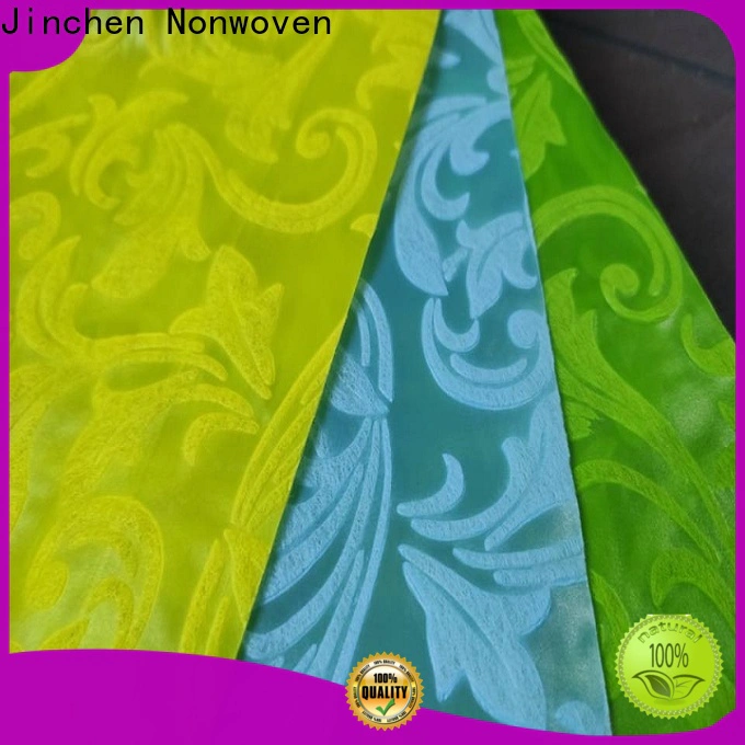 Jinchen non woven printed fabric rolls timeless design for sale