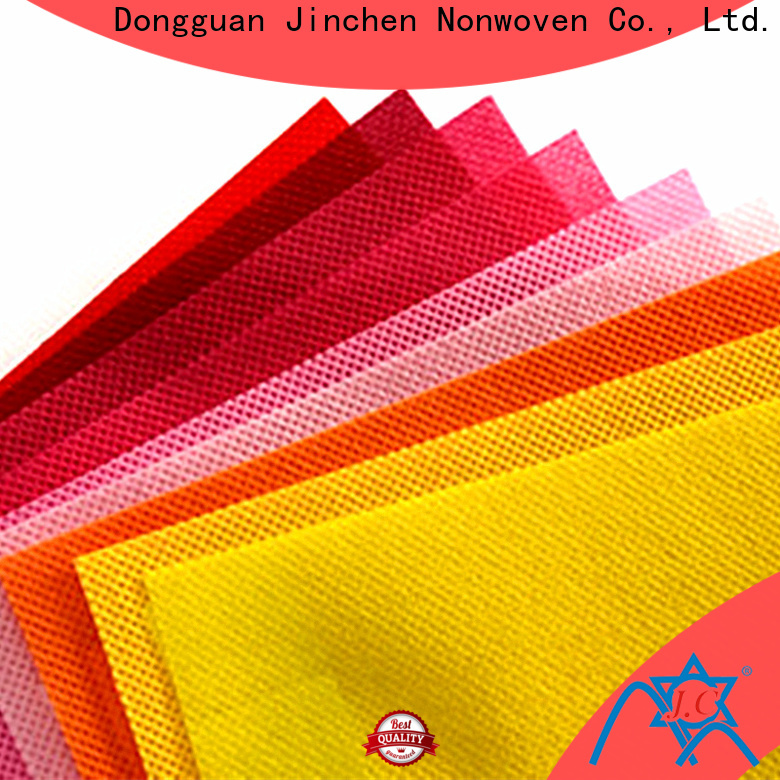 Jinchen non woven printed fabric rolls producer for furniture