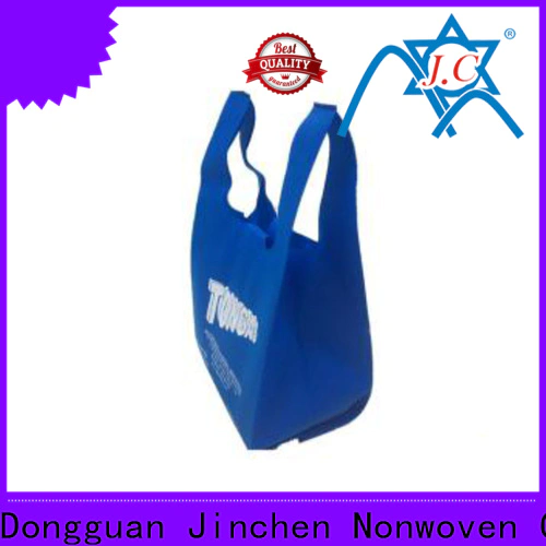 Jinchen seedling u cut non woven bags one-stop services for shopping mall