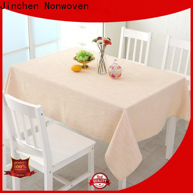 Jinchen non woven fabric tablecloth wholesaler trader for sale