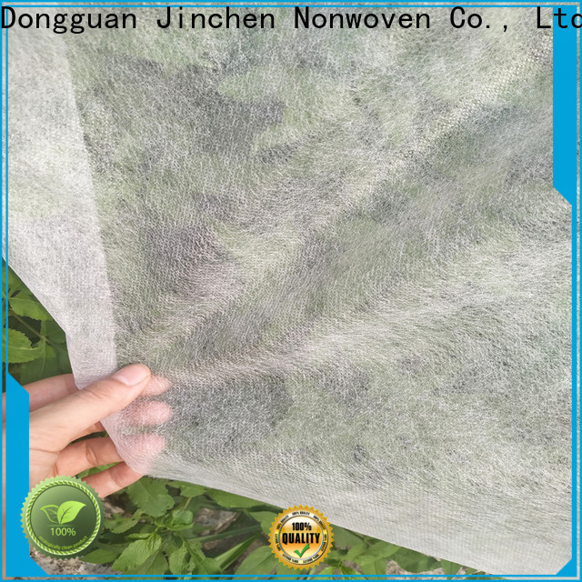 Jinchen ultra width spunbond nonwoven fabric chinese manufacturer for greenhouse