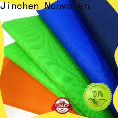 Jinchen high quality printed non woven fabric exporter for furniture