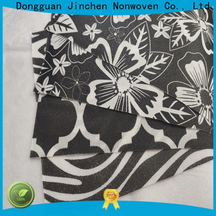 Jinchen colorful pp spunbond nonwoven fabric awarded supplier for sale
