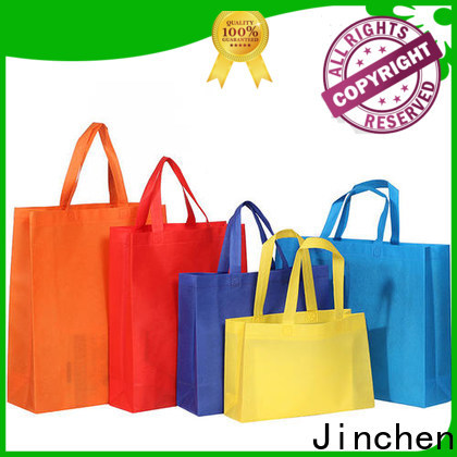 Jinchen u cut non woven bags manufacturer for shopping mall