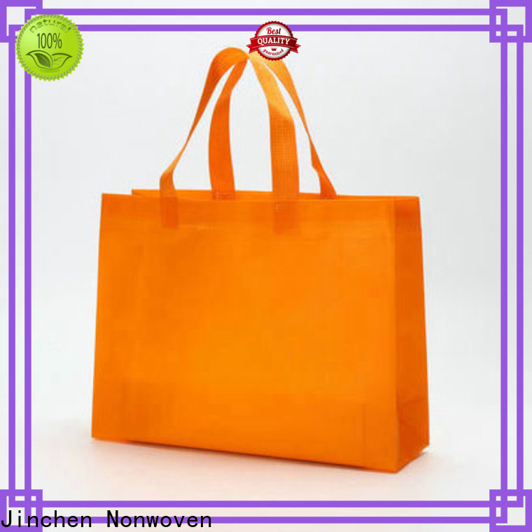 Jinchen t shirt vest non woven fabric bags spot seller for shopping mall