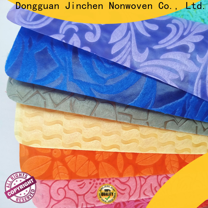 Jinchen waterproof pp spunbond non woven fabric producer for furniture
