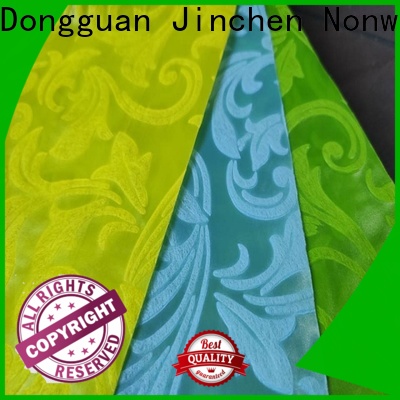 Jinchen new embossed non woven fabric factory for furniture