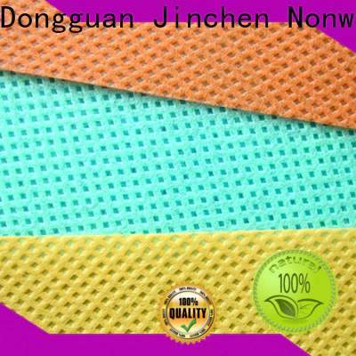 Jinchen top embossed non woven fabric producer for sale