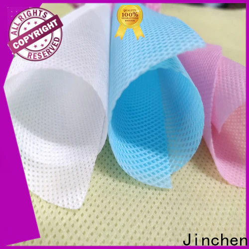 Jinchen white non woven fabric for medical use manufacturer for hospital