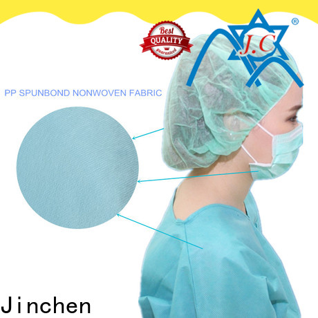 Jinchen white medical non woven fabric chinese manufacturer for medical products