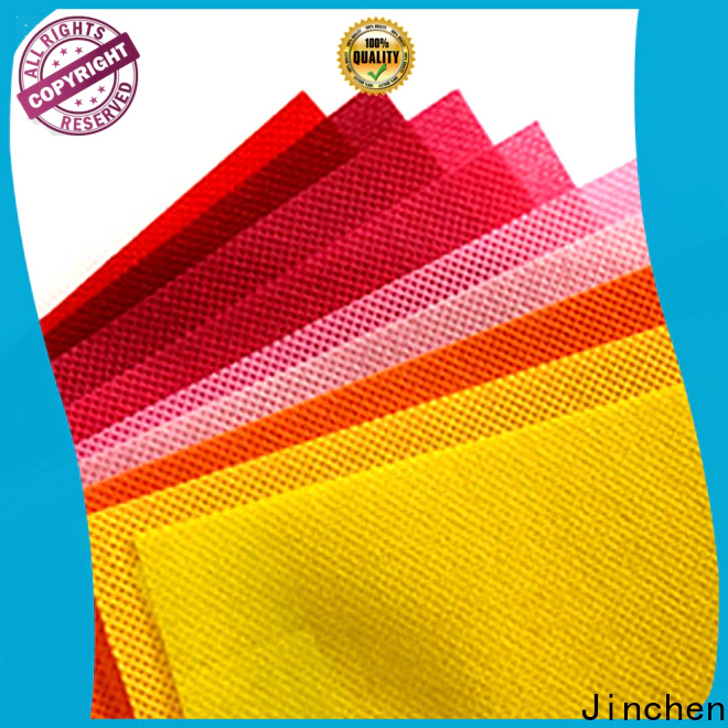 Jinchen top non woven printed fabric rolls solution expert for furniture