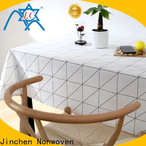 Jinchen non woven cotton exporter for dinning room