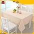 Jinchen fabric table cover wholesale for dinning room