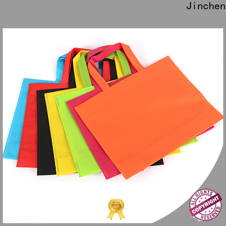 Jinchen custom pp non woven bags chinese manufacturer for shopping mall