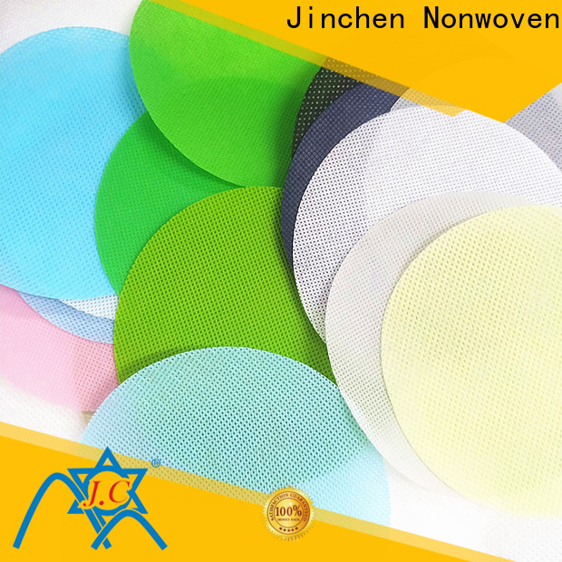Jinchen reusable polypropylene spunbond nonwoven fabric manufacturer for furniture
