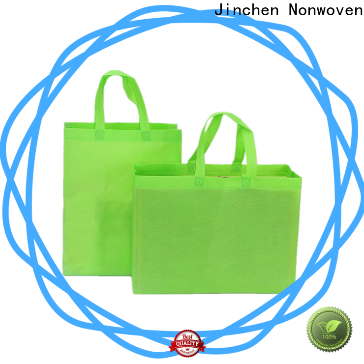 Jinchen degradable non woven tote bags wholesale chinese manufacturer for shopping mall