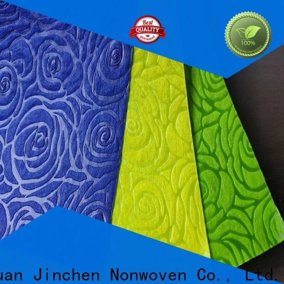 Jinchen reusable embossed non woven fabric timeless design for agriculture