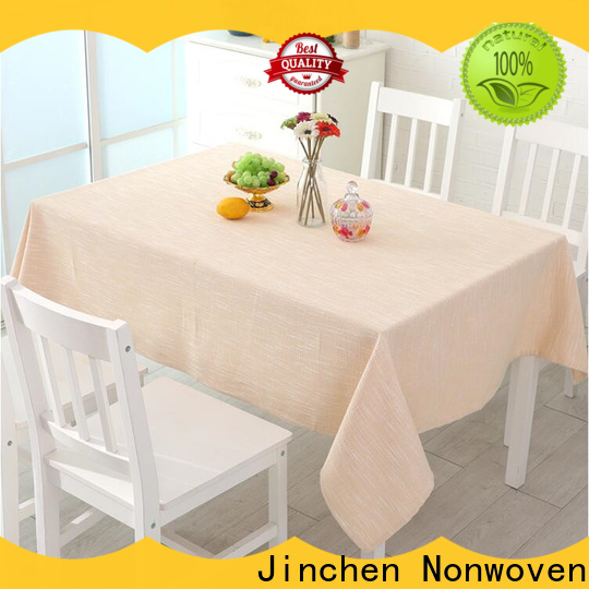 Jinchen tnt non woven material chinese manufacturer for dinning room