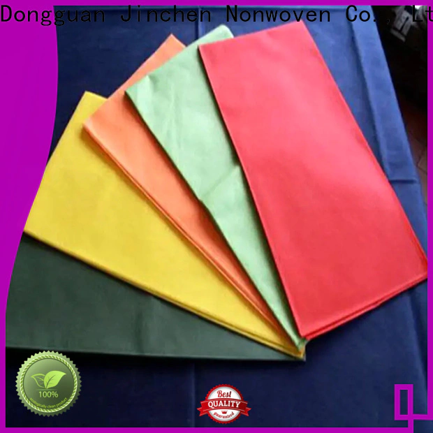 Jinchen high quality pp non woven fabric producer for spring
