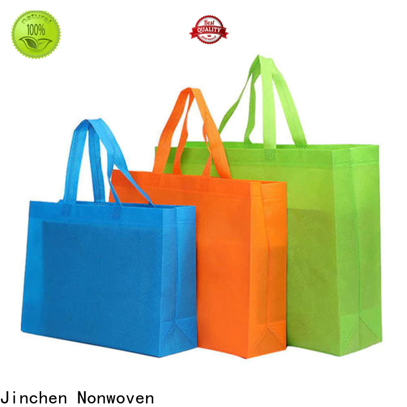 Jinchen eco friendly pp non woven bags exporter for sale