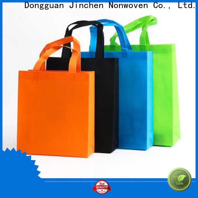 Jinchen degradable non woven fabric bags exporter for shopping mall