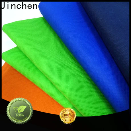 Jinchen colorful printed non woven fabric chinese manufacturer for sale