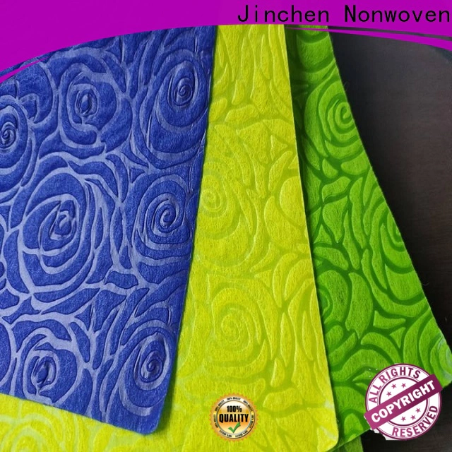 Jinchen customized printed non woven fabric spot seller for furniture