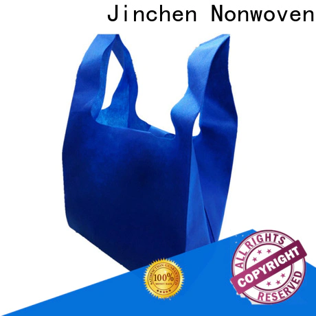 Jinchen eco friendly non woven tote bags wholesale producer for shopping mall