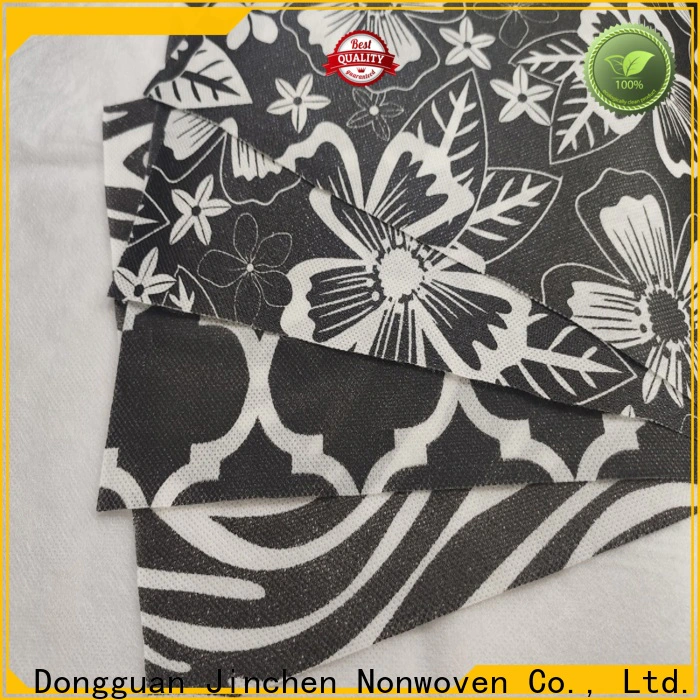 Jinchen customized printed non woven fabric producer for furniture