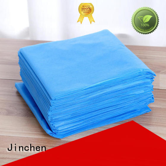 Jinchen colorful pp spunbond non woven fabric for busniess for furniture