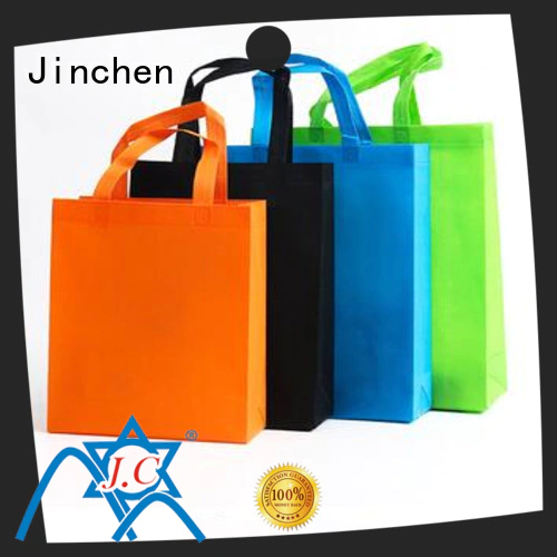 Jinchen u cut non woven bags with customized logo for sale