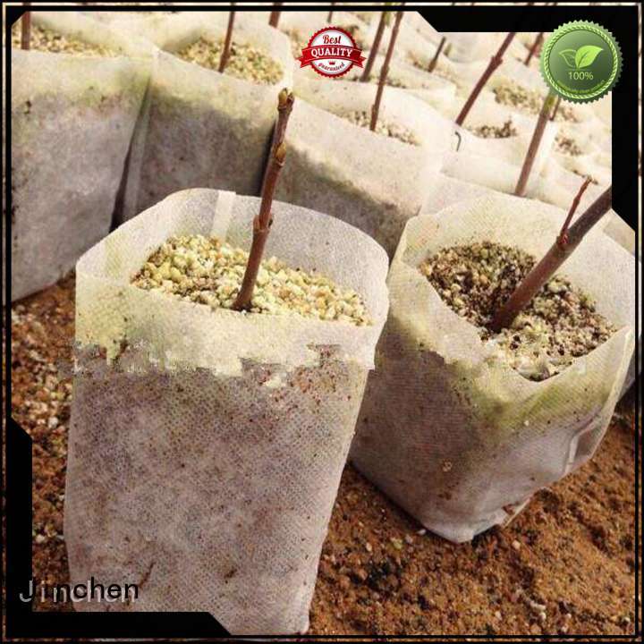 Jinchen wholesale agriculture non woven fabric ground treated for tree
