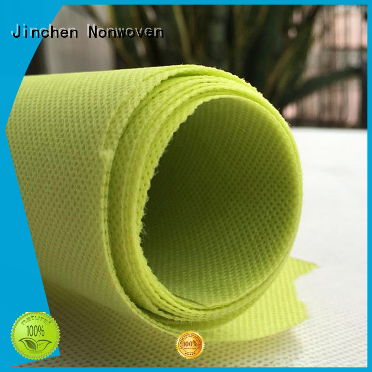 Jinchen pp spunbond nonwoven fabric cloth for furniture